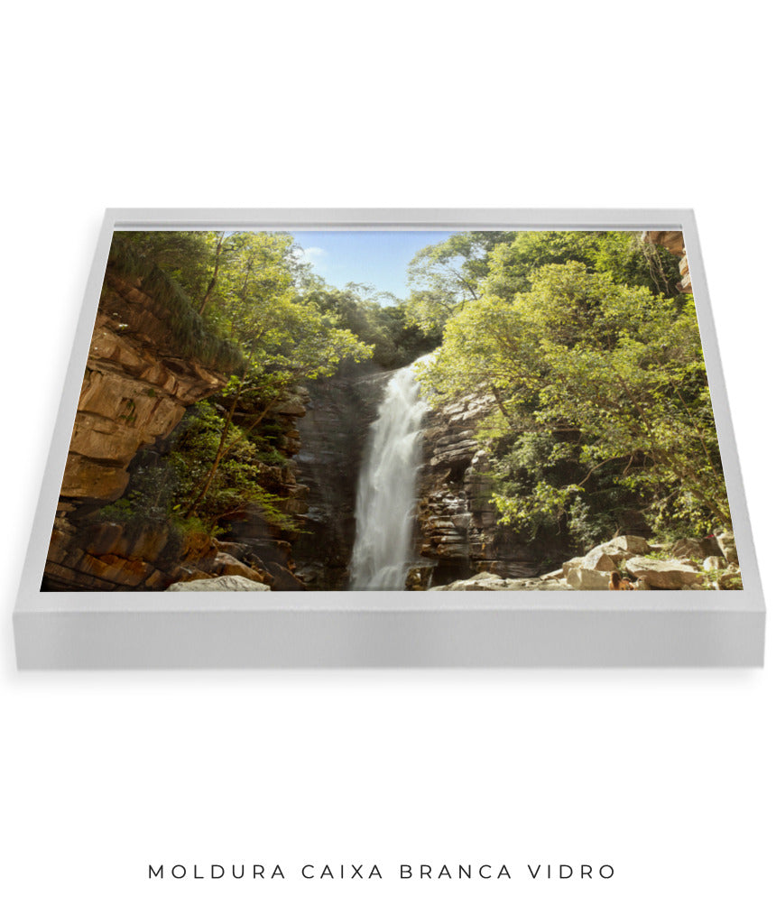Quadro Decorativo Horizontal Cachoeira