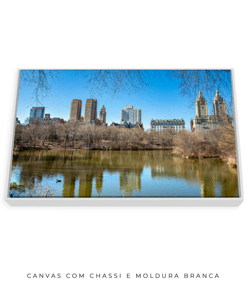 Quadro Decorativo Nova York - Prédios Central Park