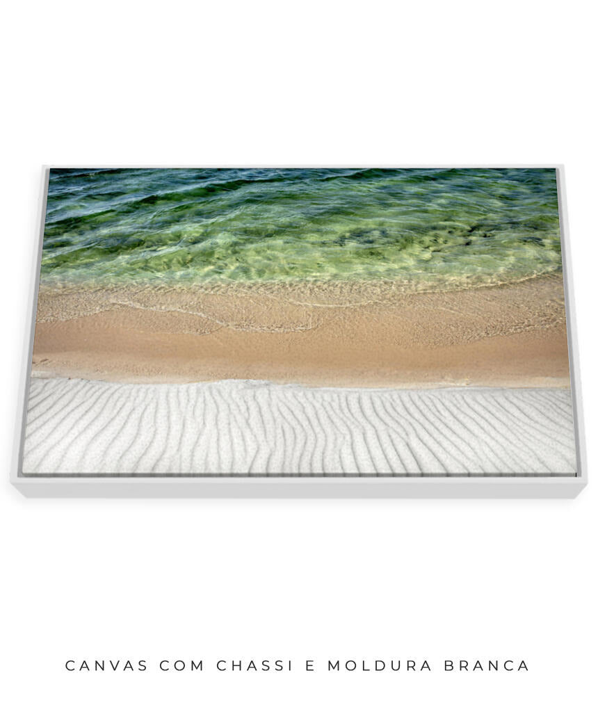 Quadro Decorativo Texturas - Praia