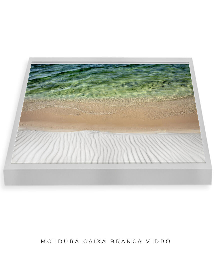 Quadro Decorativo Texturas - Praia