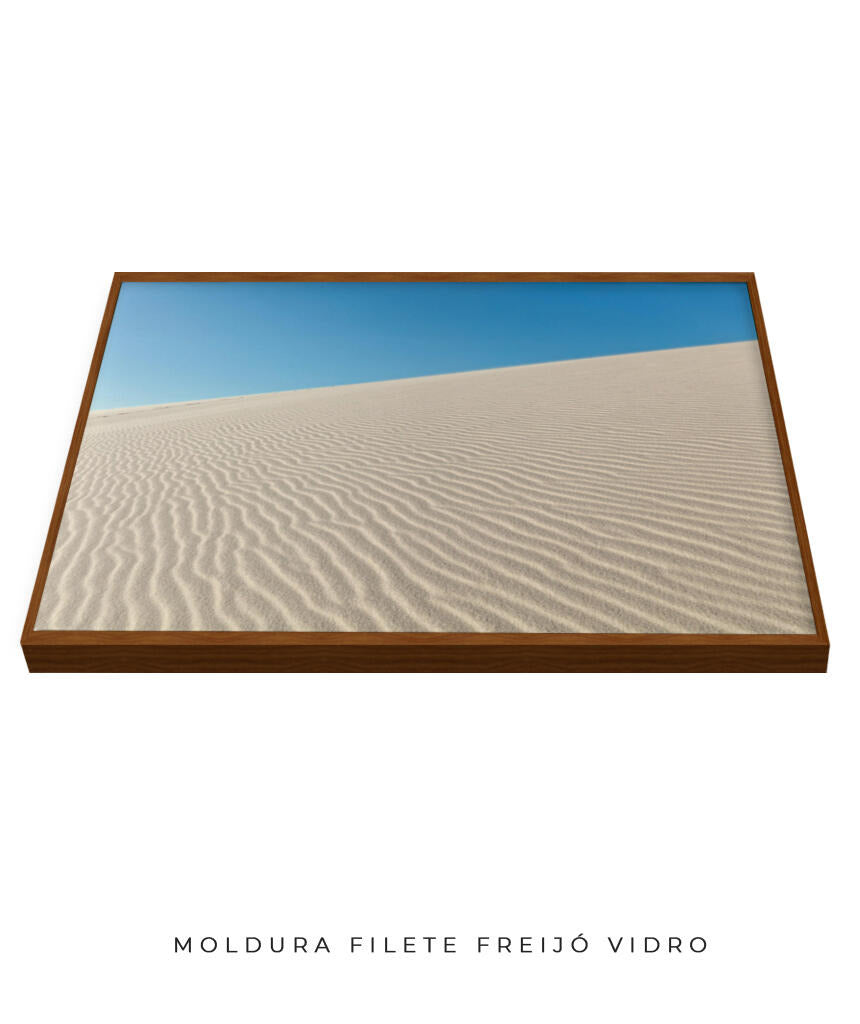 Quadro Decorativo Lençóis Maranhenses - Areia Branca