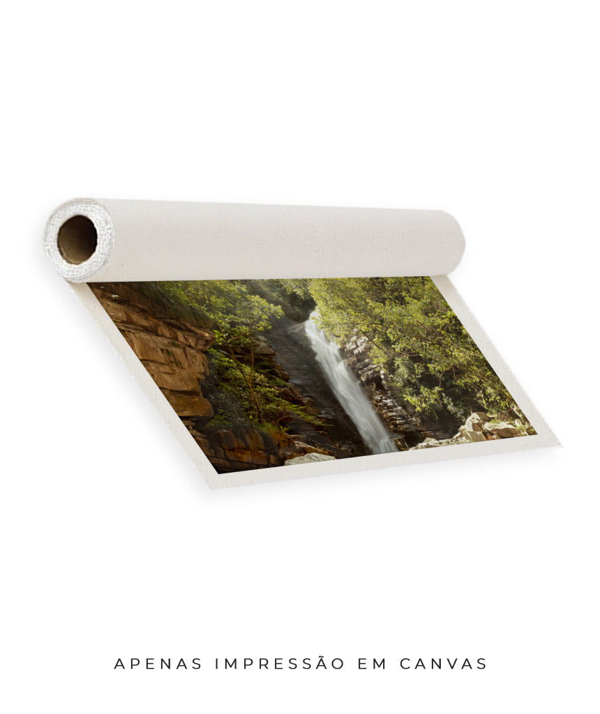 Quadro Decorativo Horizontal Cachoeira