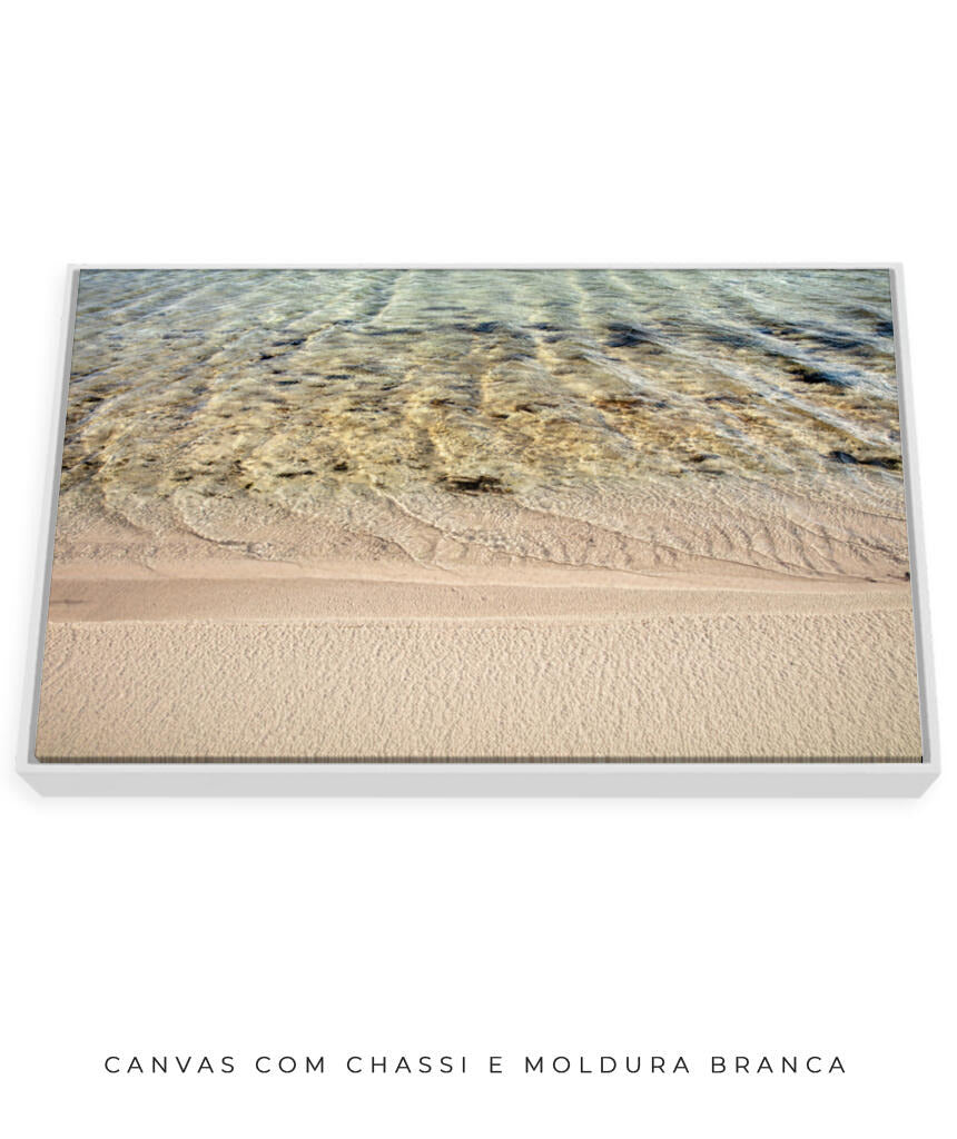 Quadro Decorativo Lençóis Maranhenses - Águas razas
