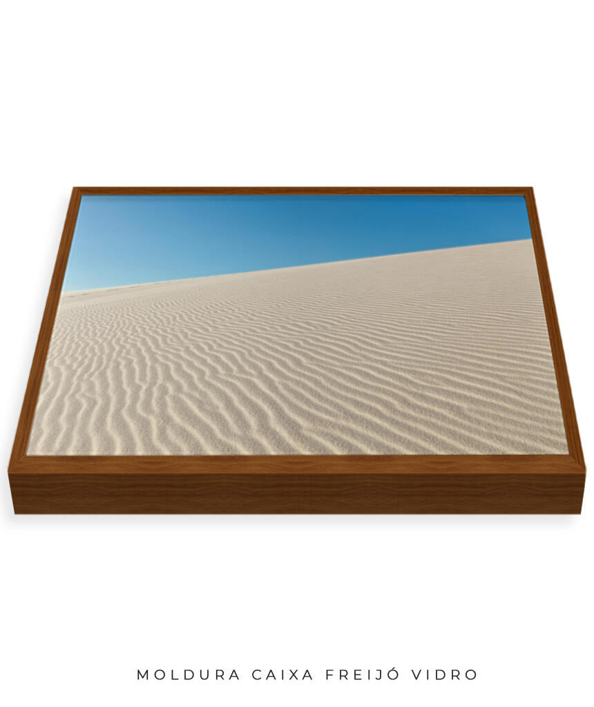Quadro Decorativo Lençóis Maranhenses - Areia Branca