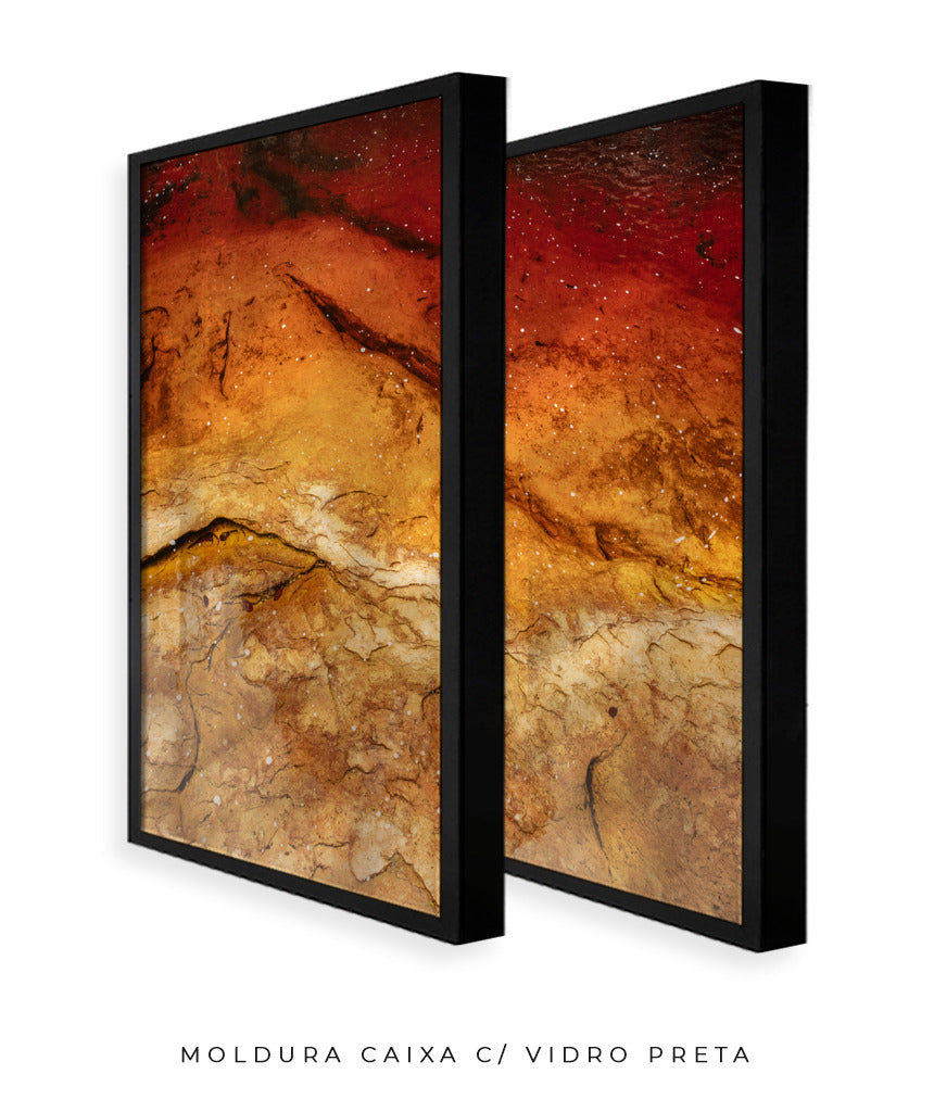 Quadro Decorativo Texturas - Marmores - Dupla