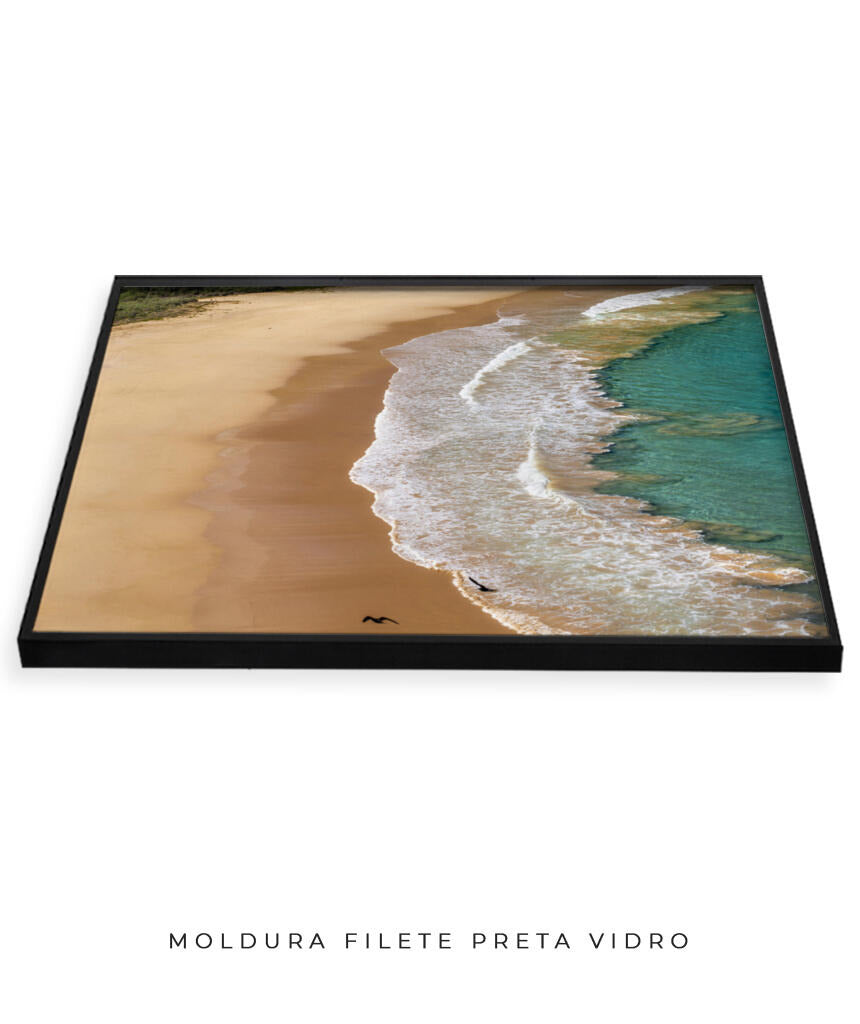 Quadro Decorativo Noronha - Praia e Mar Verde