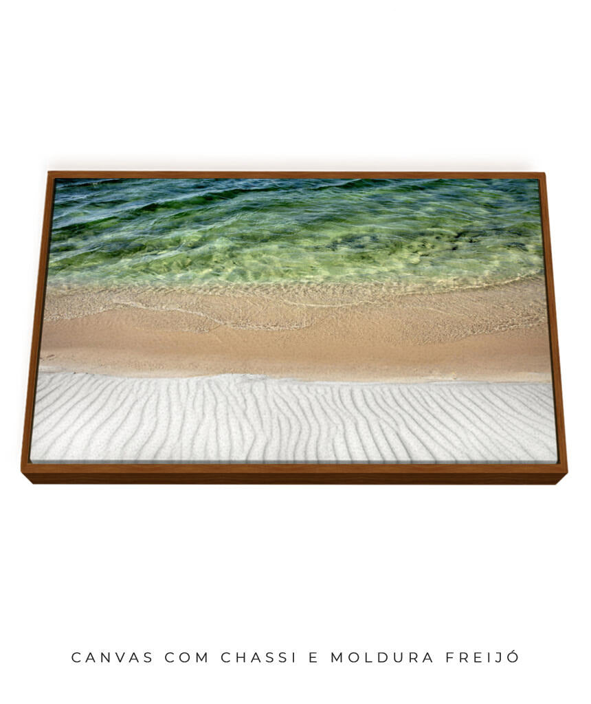 Quadro Decorativo Texturas - Praia