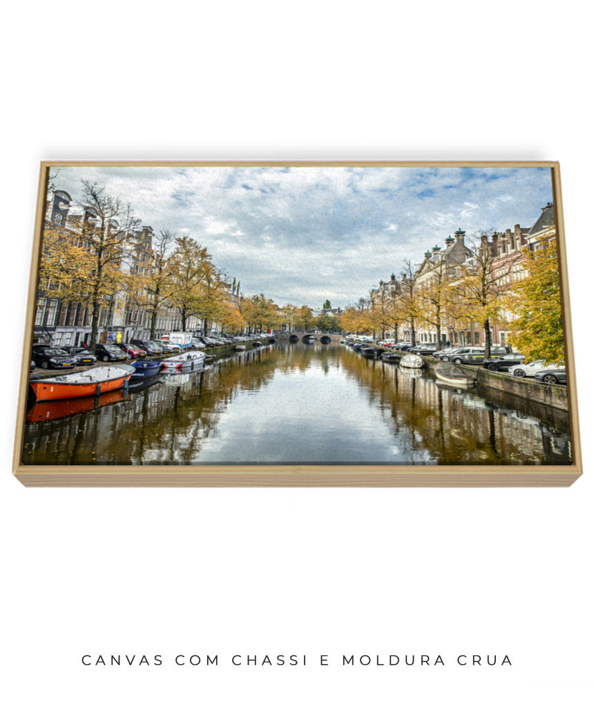 Quadro Decorativo Europa - Rio - Horizontal