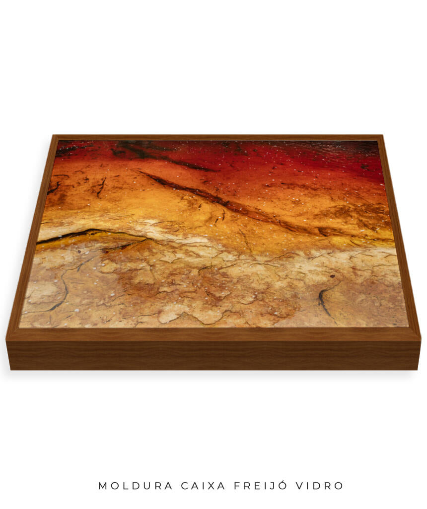 Quadro Decorativo Texturas - Marmores
