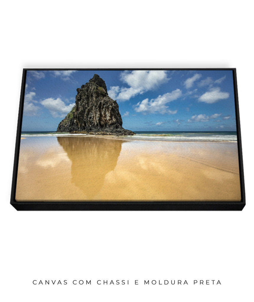 Quadro Decorativo Praia e Mar Noronha - Horizontal