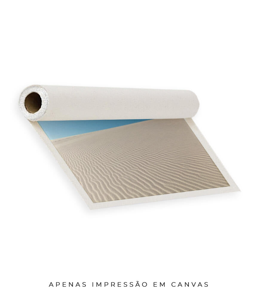 Quadro Decorativo Lençóis Maranhenses - Areia Branca