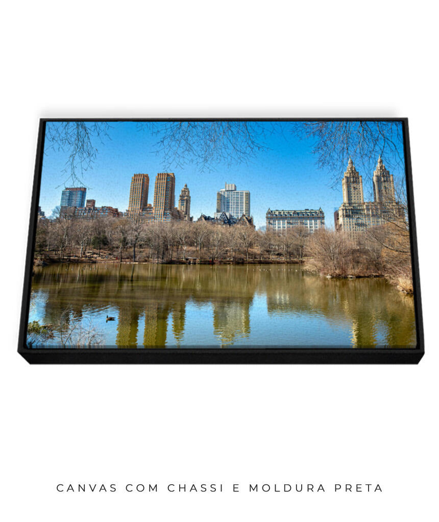 Quadro Decorativo Nova York - Prédios Central Park