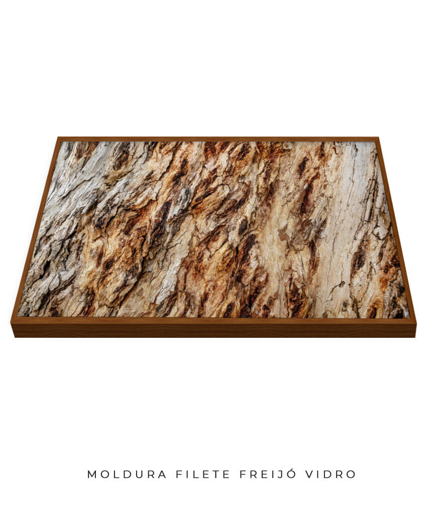 Quadro Decorativo Texturas - Madeira