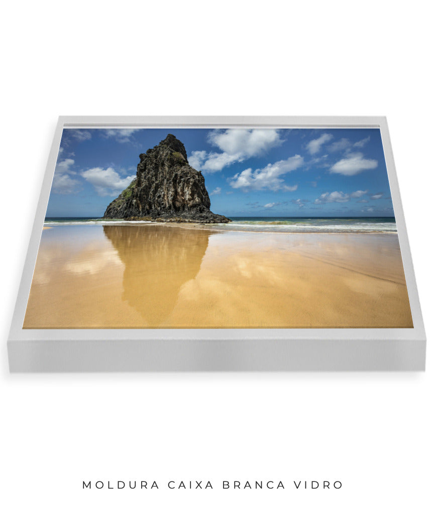 Quadro Decorativo Praia e Mar Noronha - Horizontal