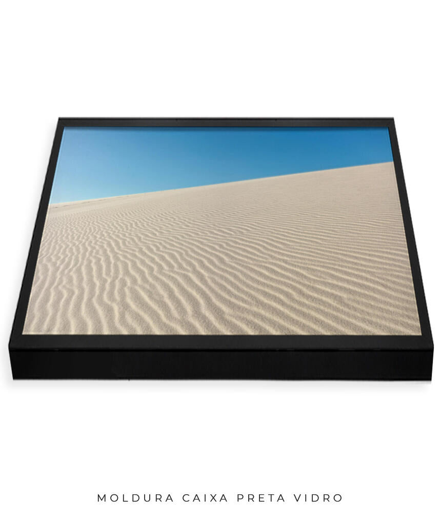 Quadro Decorativo Lençóis Maranhenses - Areia Branca