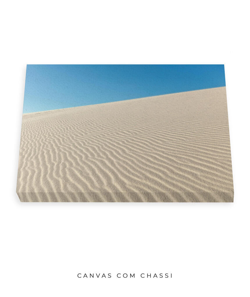 Quadro Decorativo Lençóis Maranhenses - Areia Branca