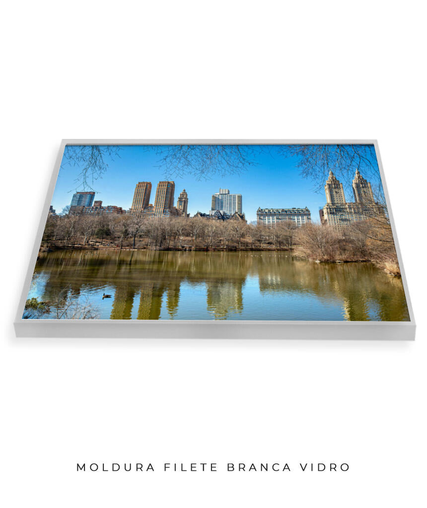 Quadro Decorativo Nova York - Prédios Central Park