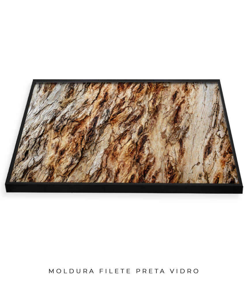 Quadro Decorativo Texturas - Madeira