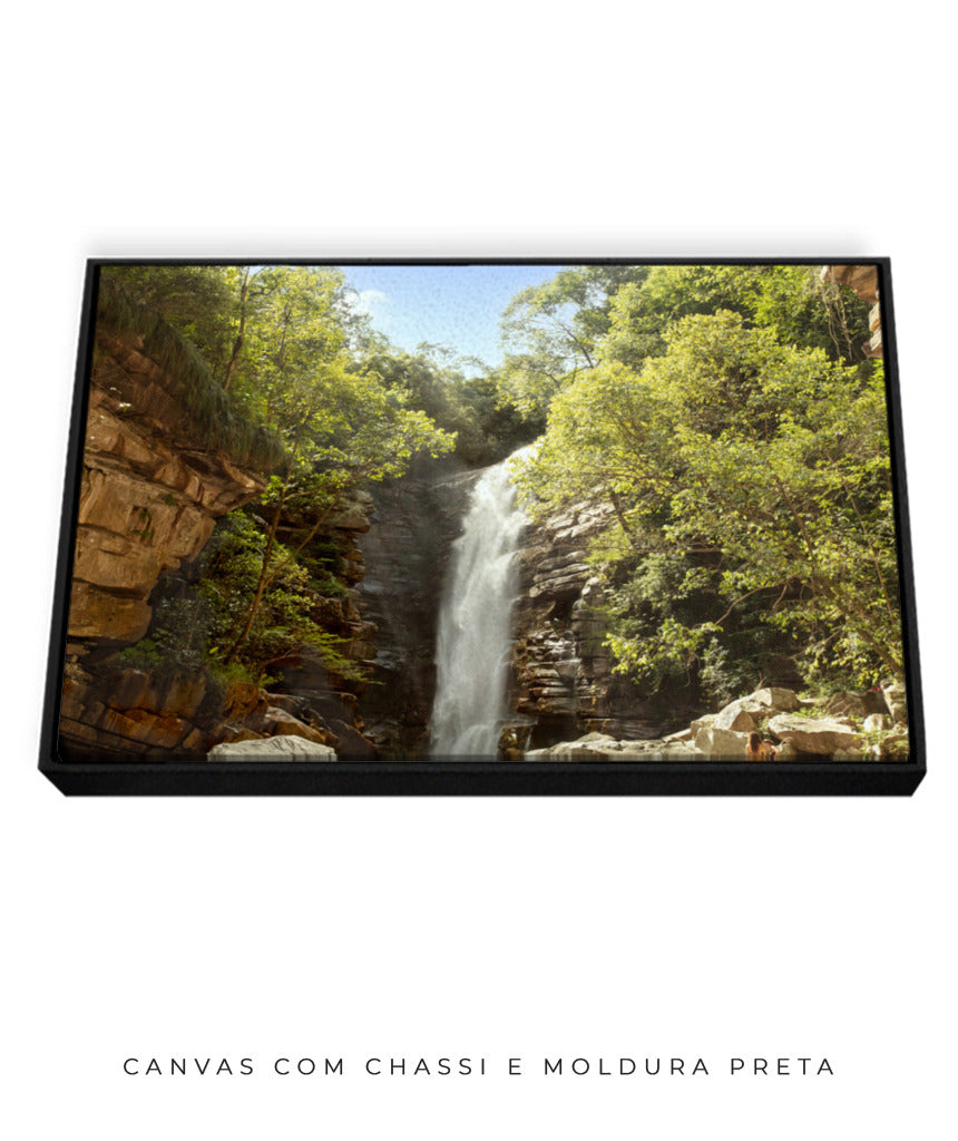 Quadro Decorativo Horizontal Cachoeira