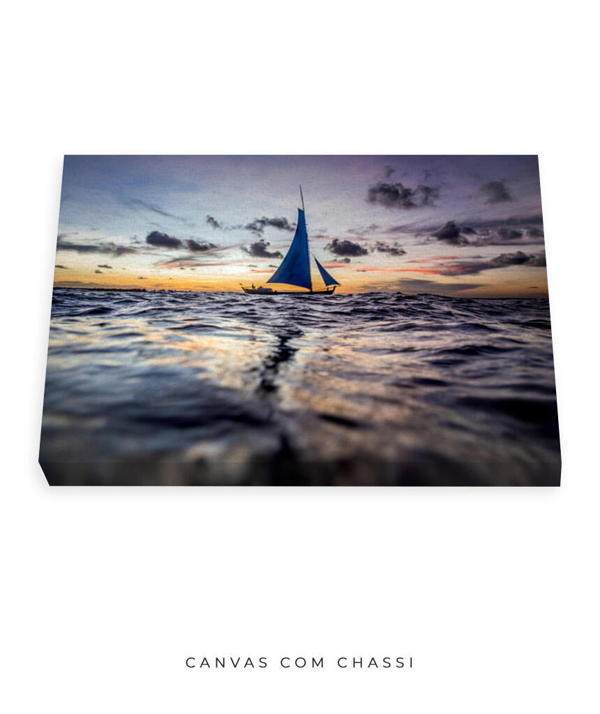 Quadro Decorativo Pôr do Sol - Crespúsculo