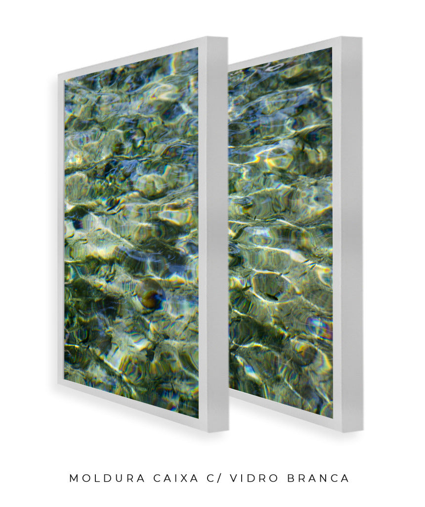Quadro Decorativo textura - Mares - Dupla
