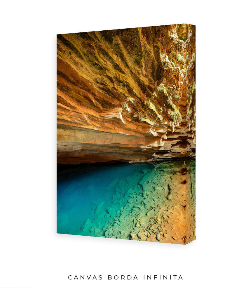 Quadro Decorativo Chapada Diamantina - Gruta Azul