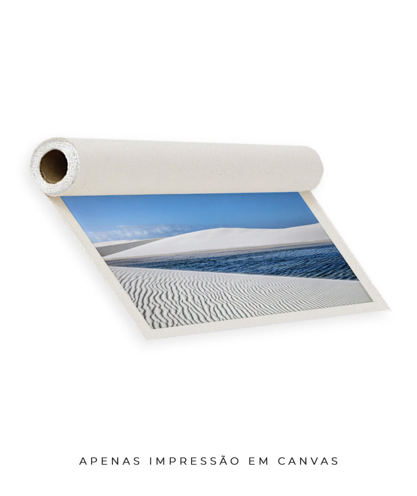 Quadro Decorativo Lençóis Maranhenses - Horizontal