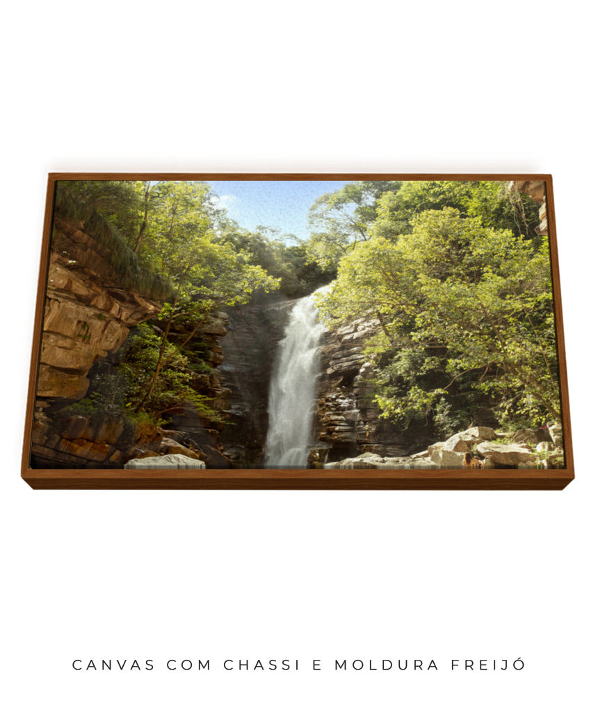 Quadro Decorativo Horizontal Cachoeira