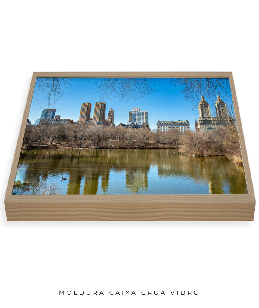 Quadro Decorativo Nova York - Prédios Central Park