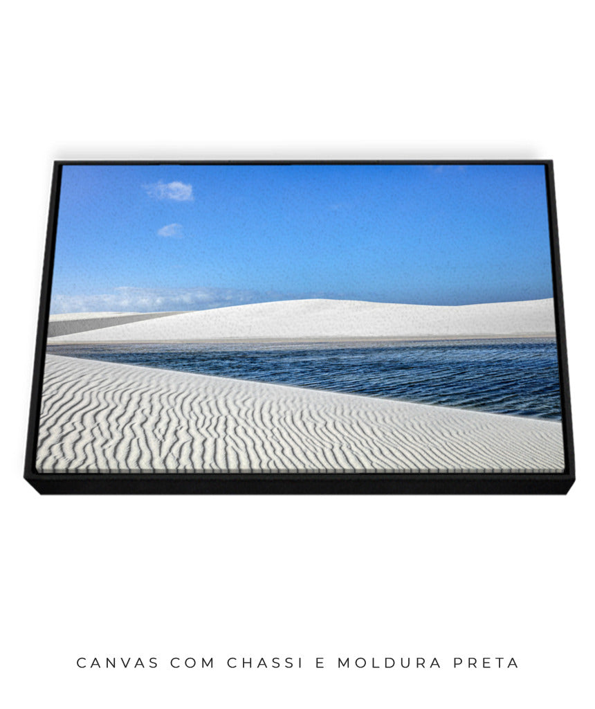 Quadro Decorativo Lençóis Maranhenses - Horizontal