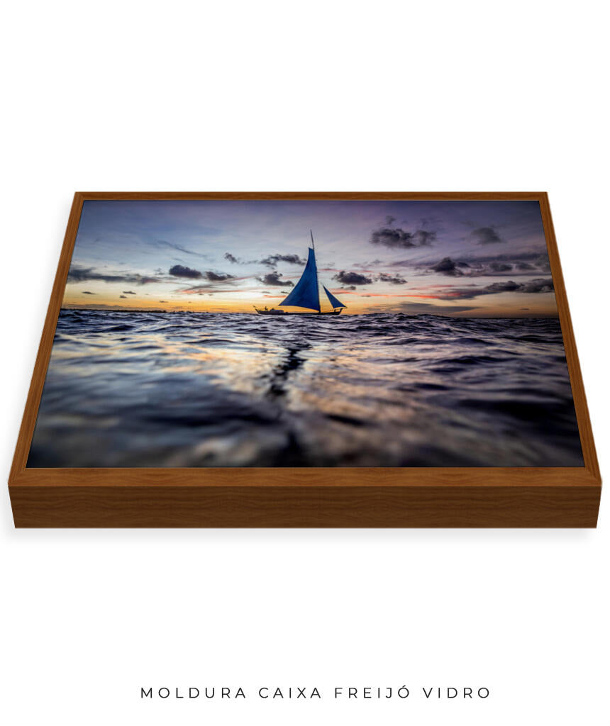 Quadro Decorativo Pôr do Sol - Crespúsculo