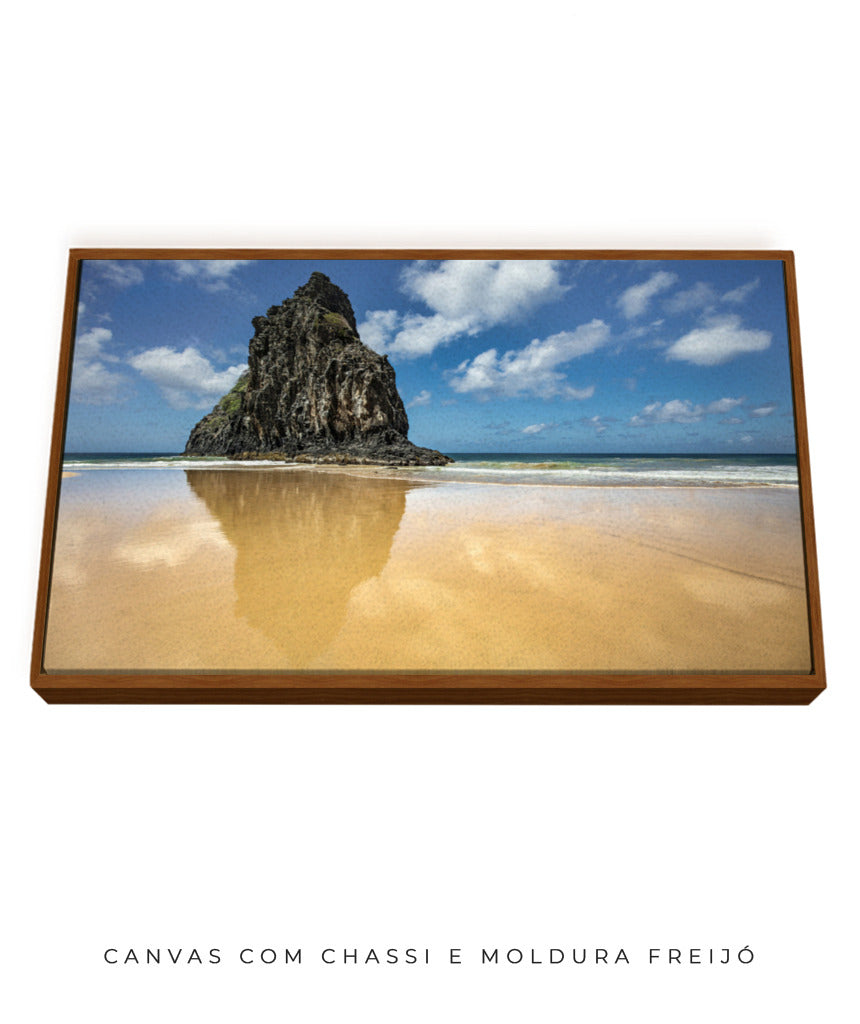 Quadro Decorativo Praia e Mar Noronha - Horizontal