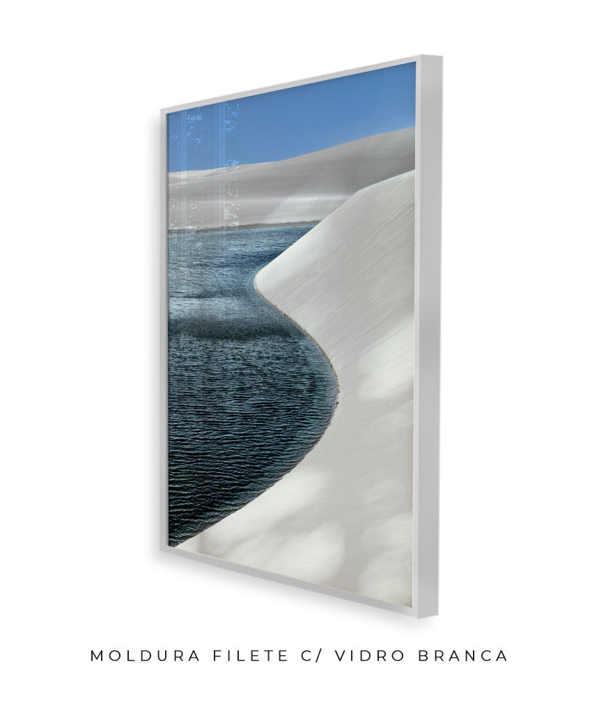 Quadro Decorativo Lençóis Maranhenses - Vertical