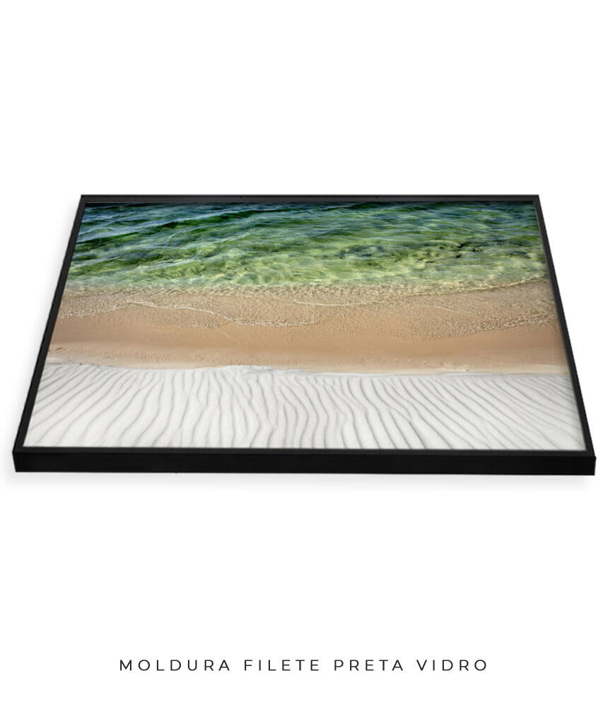 Quadro Decorativo Texturas - Praia