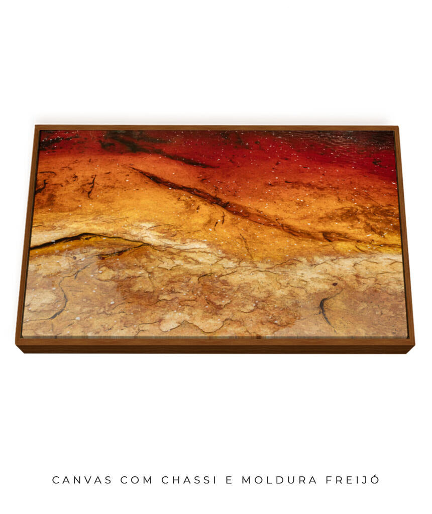 Quadro Decorativo Texturas - Marmores