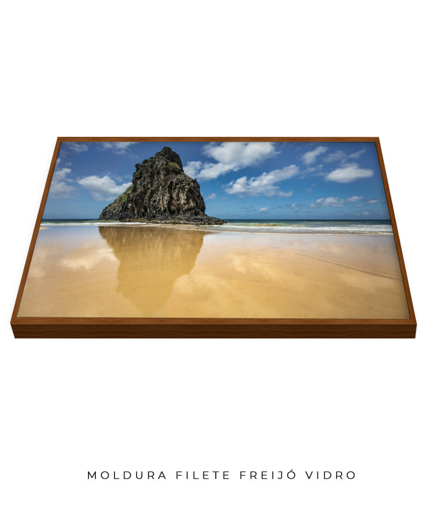 Quadro Decorativo Praia e Mar Noronha - Horizontal
