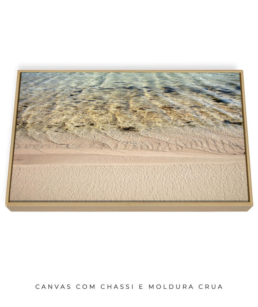 Quadro Decorativo Lençóis Maranhenses - Águas razas