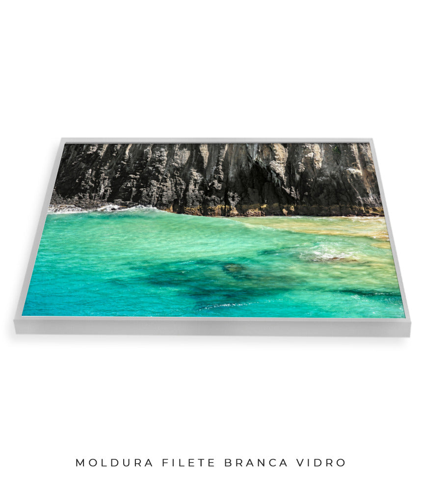 Quadro Decorativo Noronha - Água Cristal - Horizontal