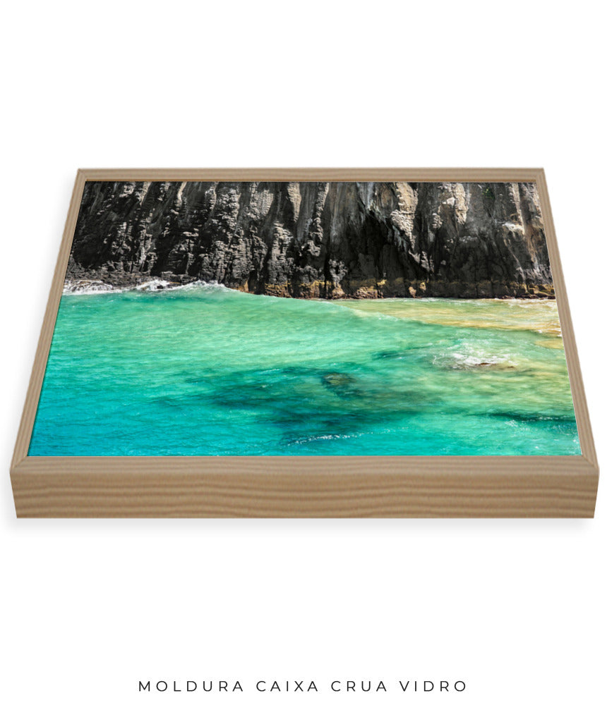 Quadro Decorativo Noronha - Água Cristal - Horizontal