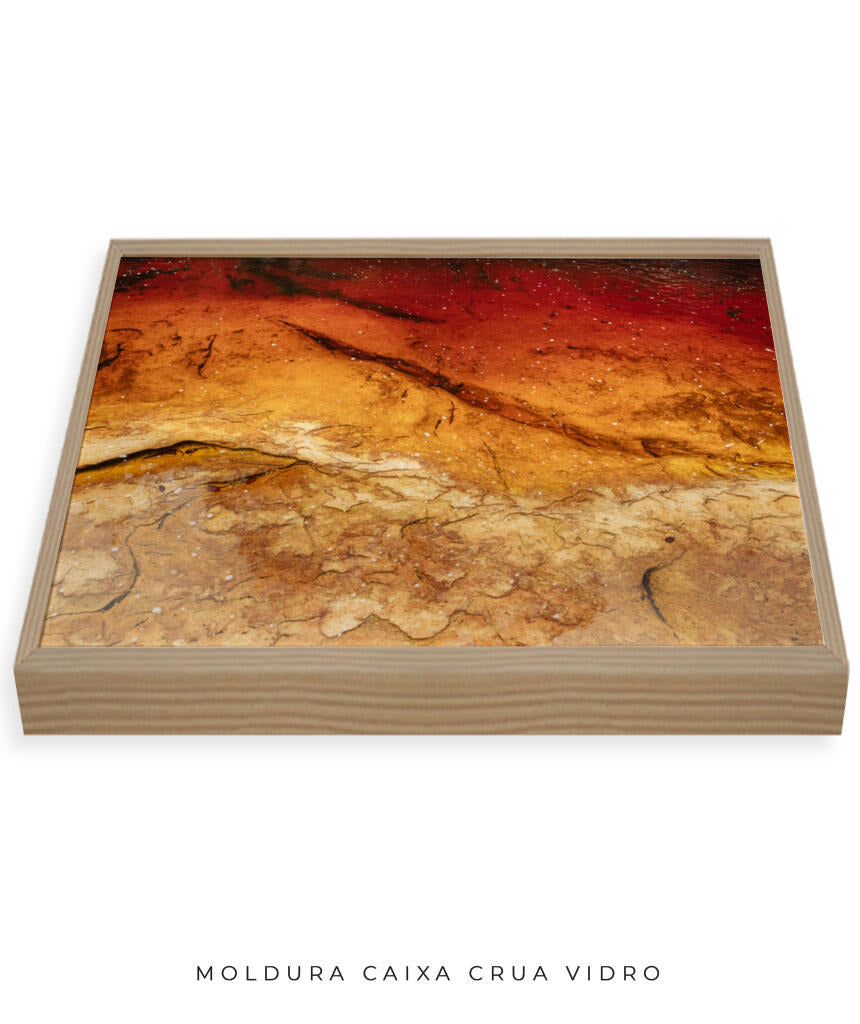Quadro Decorativo Texturas - Marmores