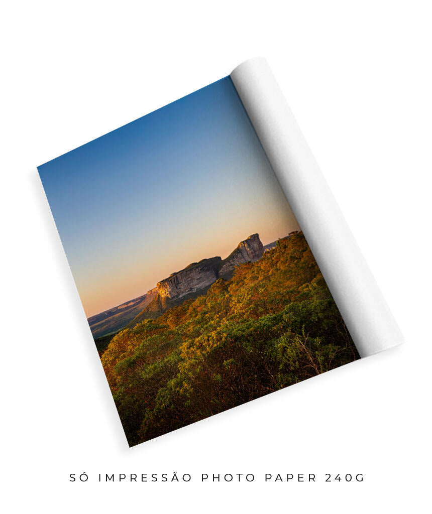 Quadro Decorativo Chapada Diamantina - Morro dos Camelos