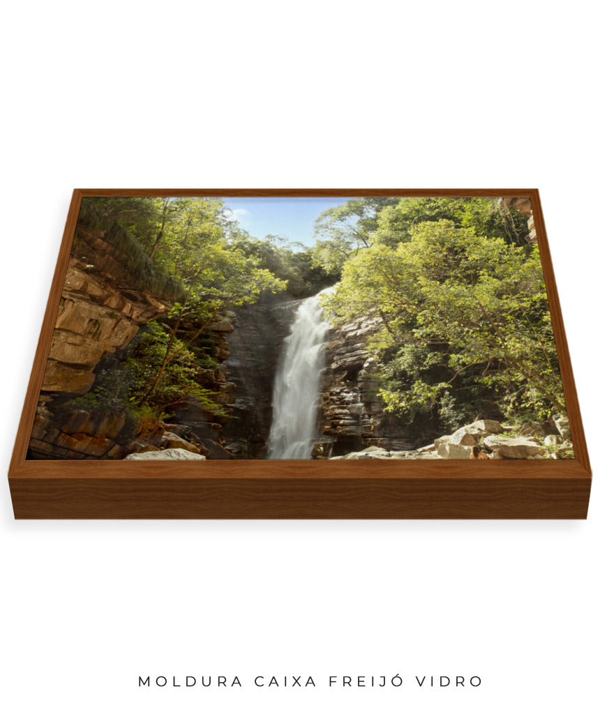 Quadro Decorativo Horizontal Cachoeira