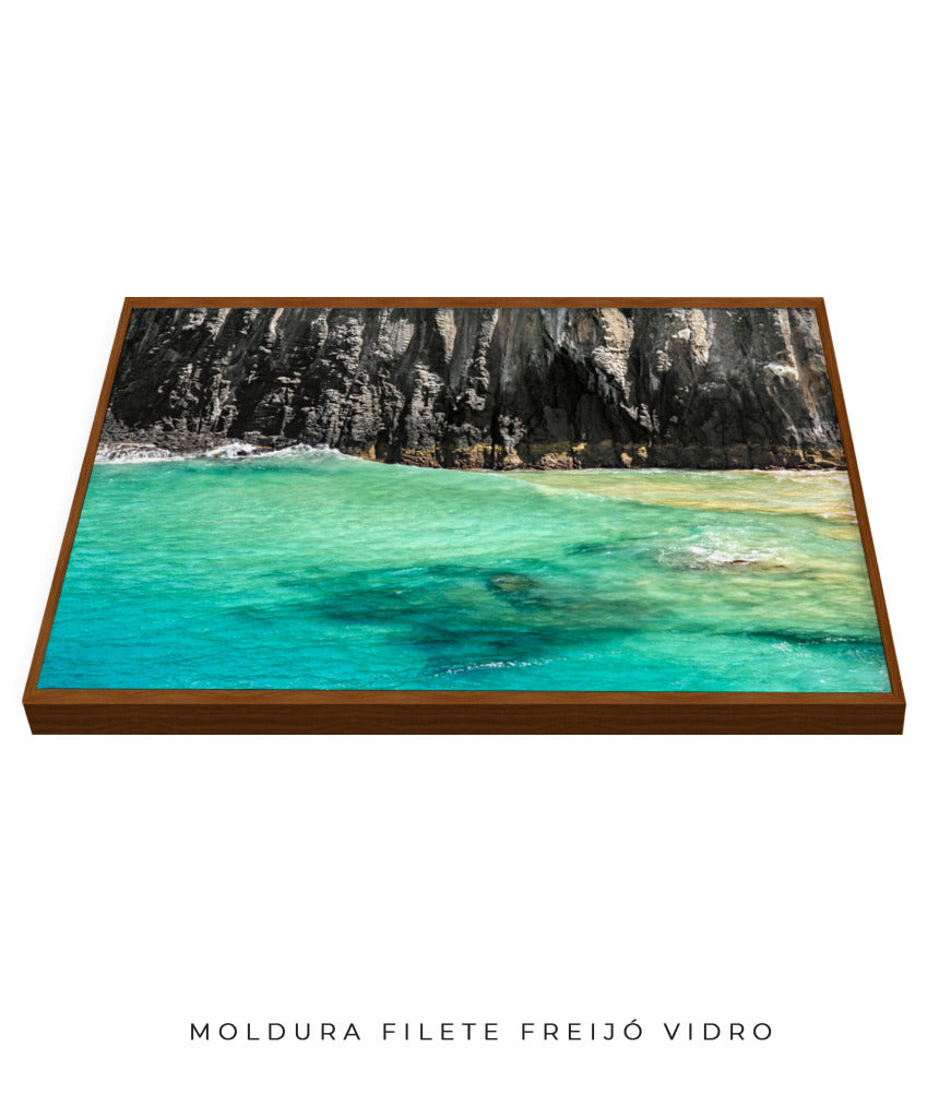 Quadro Decorativo Noronha - Água Cristal - Horizontal