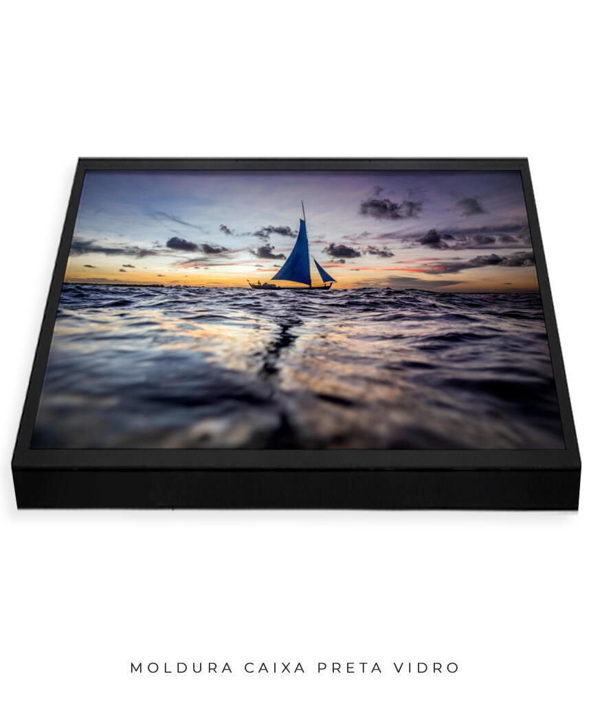 Quadro Decorativo Pôr do Sol - Crespúsculo
