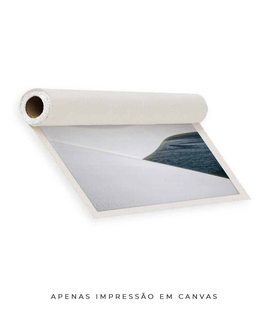 Quadro Decorativo Lençóis Maranhenses com Areia Branca - Horizontal