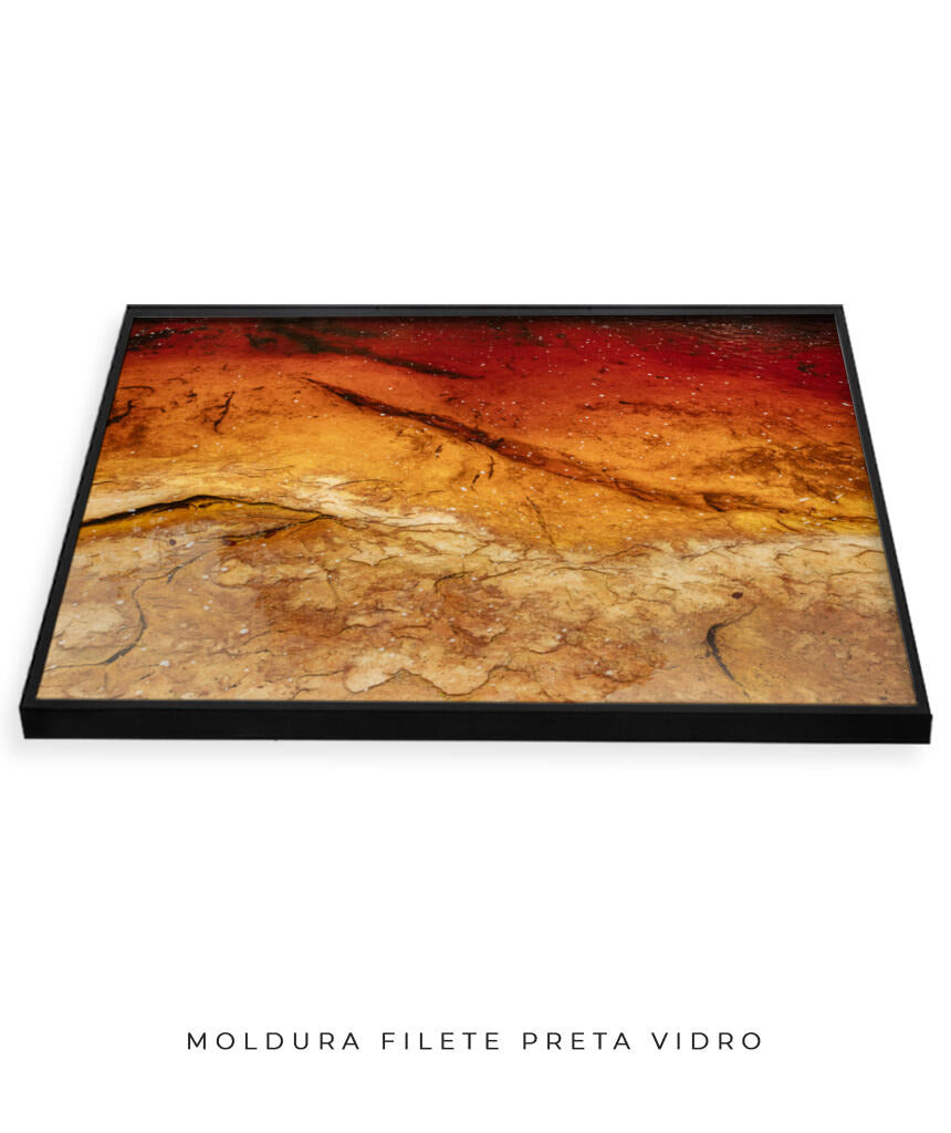 Quadro Decorativo Texturas - Marmores
