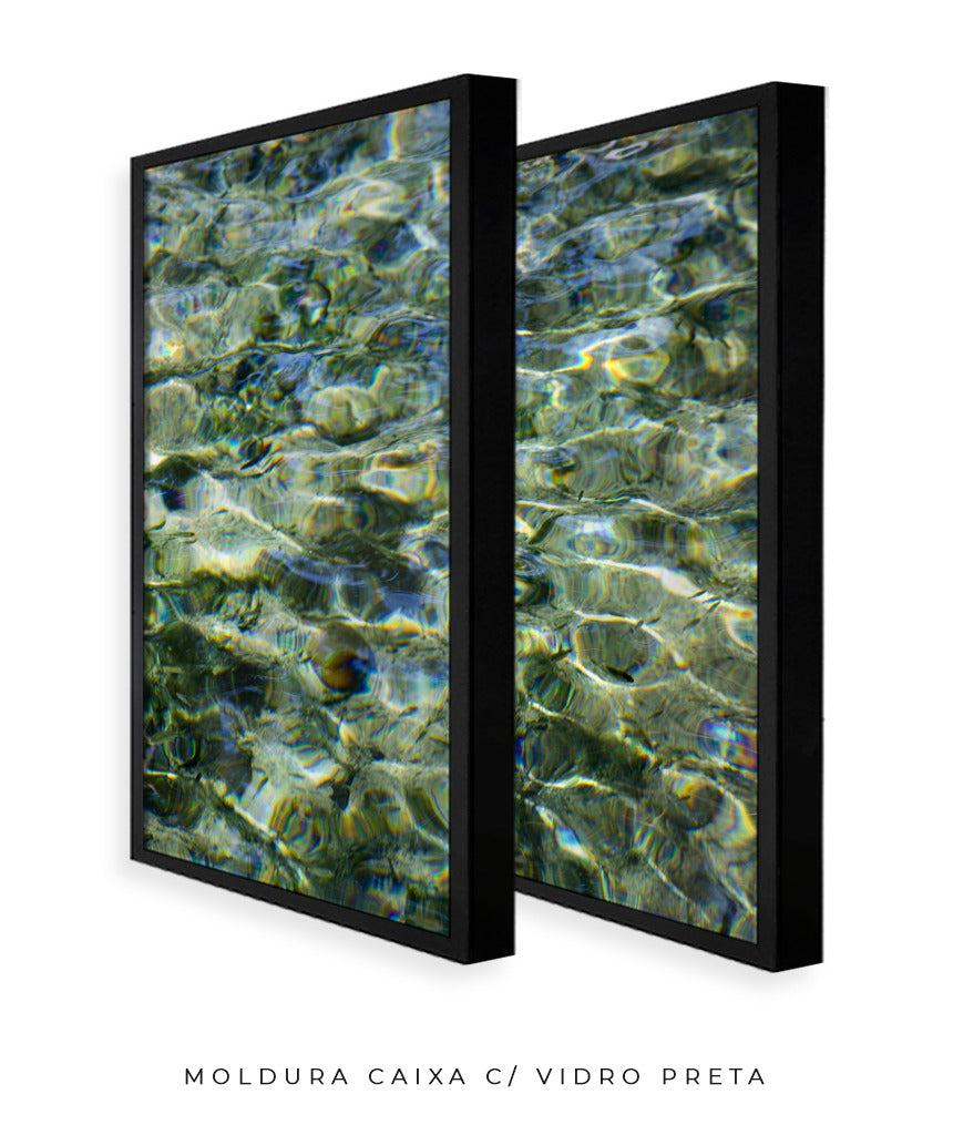Quadro Decorativo textura - Mares - Dupla