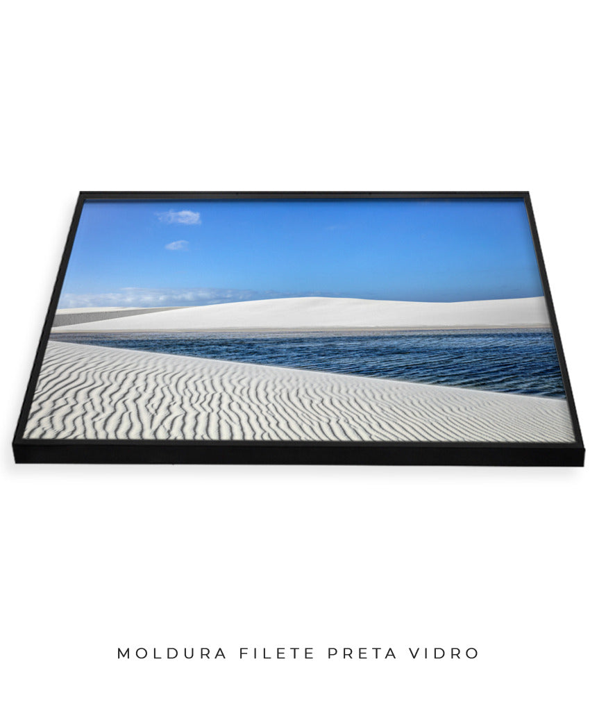 Quadro Decorativo Lençóis Maranhenses - Horizontal