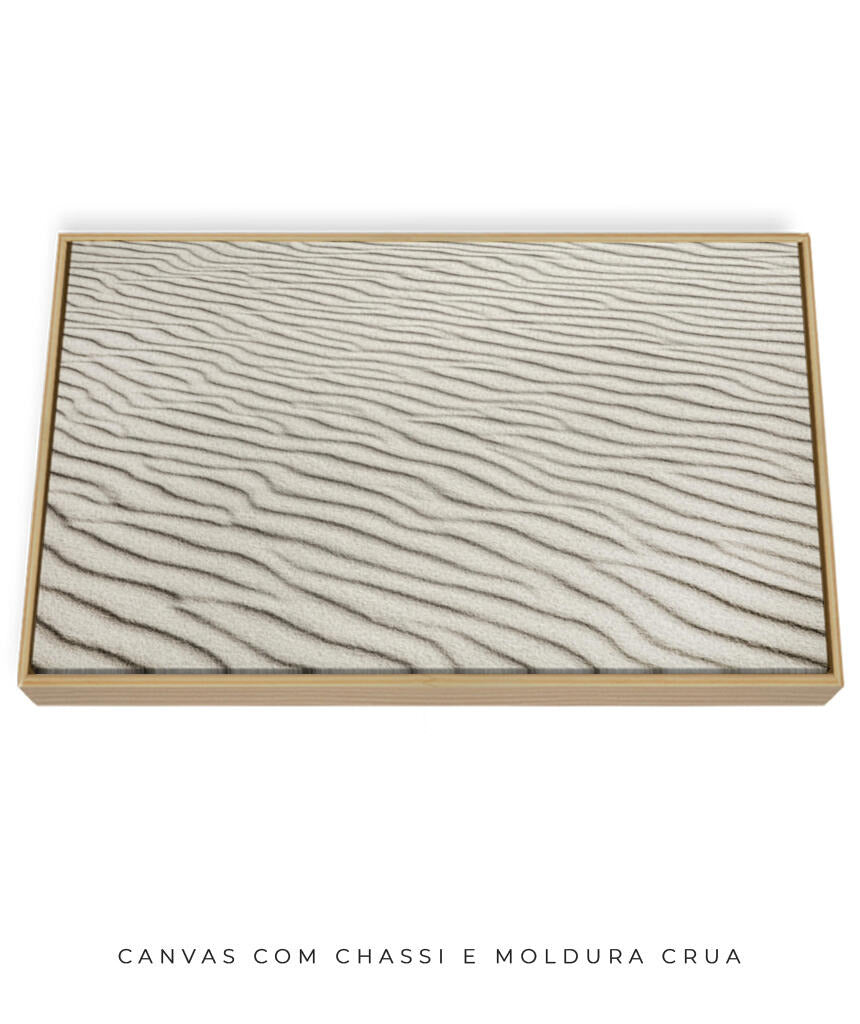 Quadro Decorativo Texturas - Areia.
