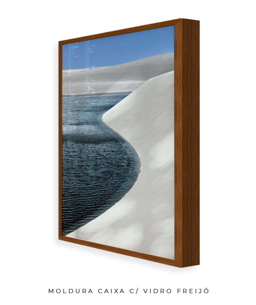 Quadro Decorativo Lençóis Maranhenses - Vertical